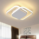 Plafonnier LED 32W Design moderne Carré Lampe de Plafond Blanc Chaud 3000K
